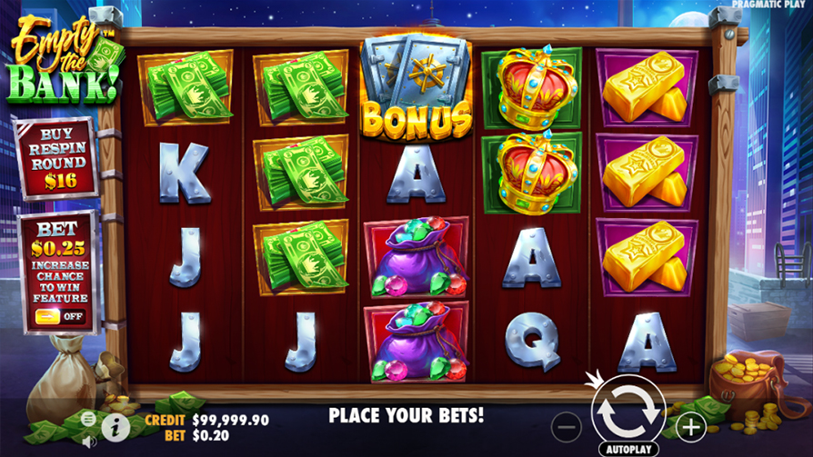 Empty-the-Bank-Slot-Review